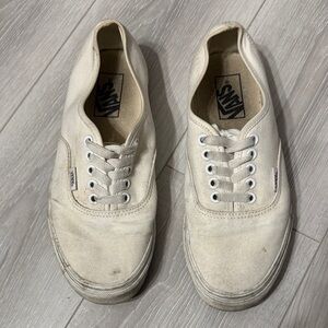 Vans Authentic White Canvas Sneakers